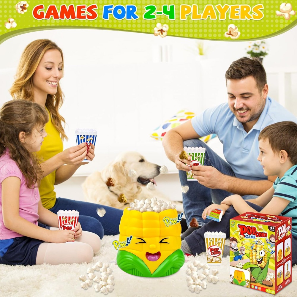 Gry planszowe z popcornem, zab – Party Games Night recenzja i cena
